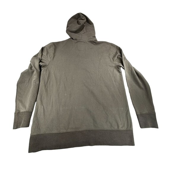 Timberland Hoodie Sweatshirt TBL Boot Company N.H. Mens XL 1/4 Button - Picture 2 of 8